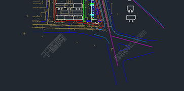 萬科舊廠改造項目景觀平面設計圖資源分享